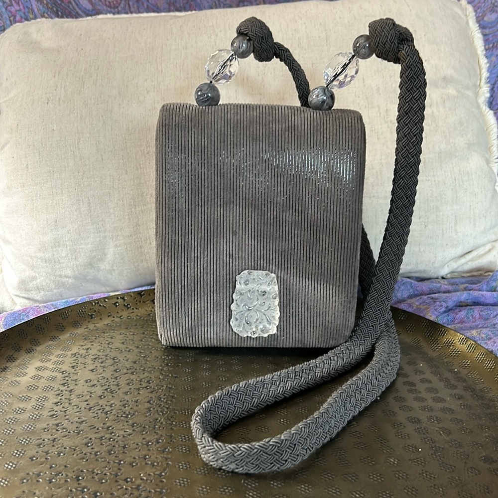 Vintage Rafael Sanchez Purse - Grey